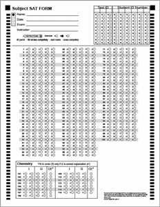 How To Fill Out Your Act Test Answer Sheet A Complete Guide