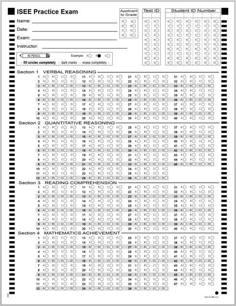 How To Fill Out Your Act Test Answer Sheet A Complete Guide