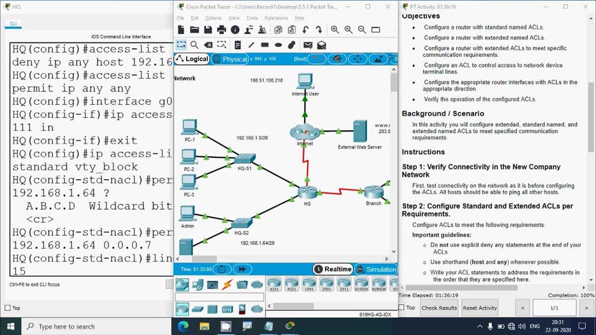 Mastering Troubleshooting Of Standard IPv4 ACLs With 7 3 2 4 Packet