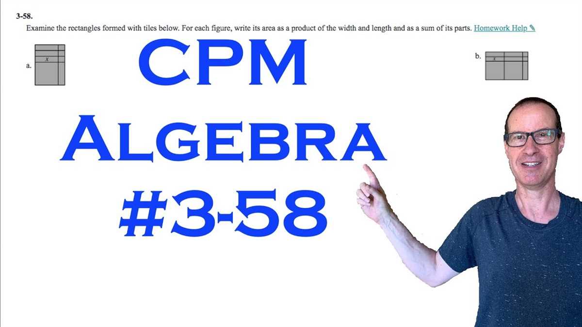 Cpm Algebra Chapter Answers Mastering The Fundamentals Of