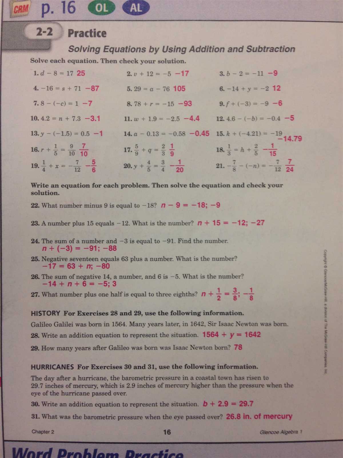 Uncover The Glencoe Algebra 1 Skills Practice Answers For Enhanced Learning