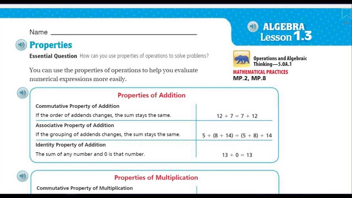 Unlocking Success Go Math Standards Practice Book Grade 4 Answer Key